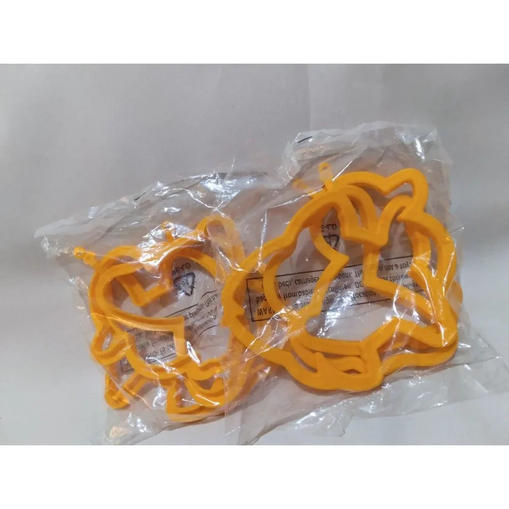 6 silicone pancake shape makers
